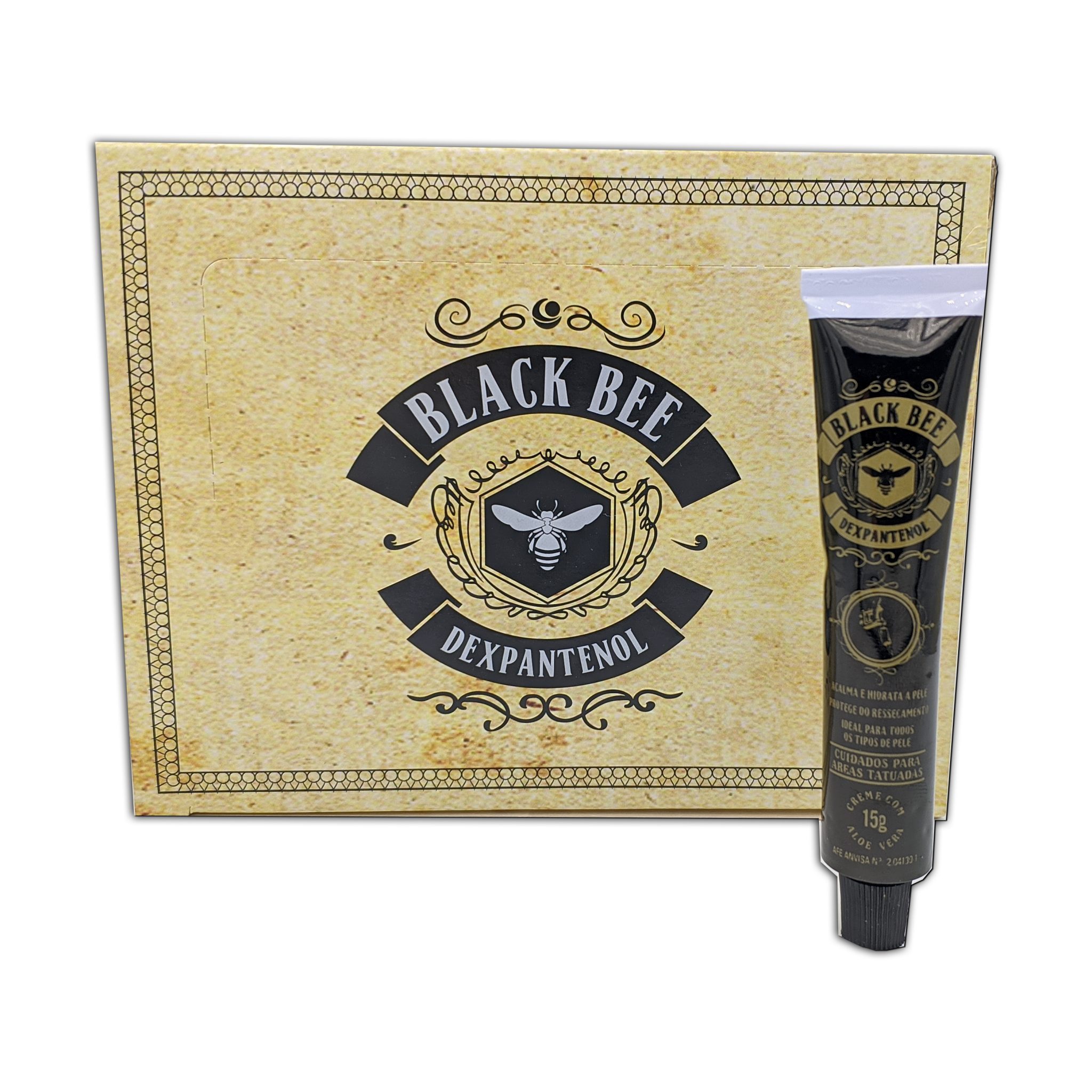 Creme Cicatrizante BLACK BEE 15g Dexpantenol Unidade Medina Tattoo