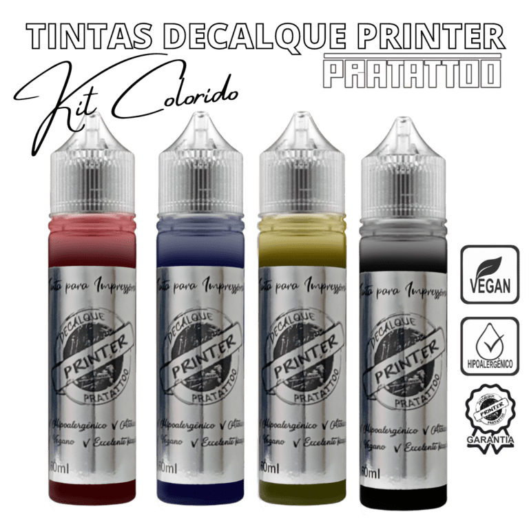 Tinta Impressora DARK STENCIL Decalque 160ML Medina Tattoo Supplies