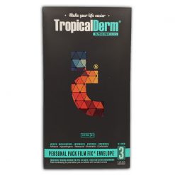 Filme cicatrizante TropicalDerm - Envelope com 3 folhas - Loja Nômades