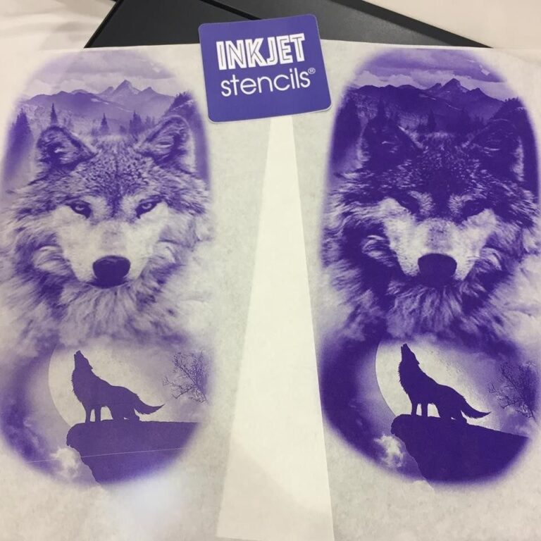 InkJet Stencil Made in USA Medina Tattoo Supplies