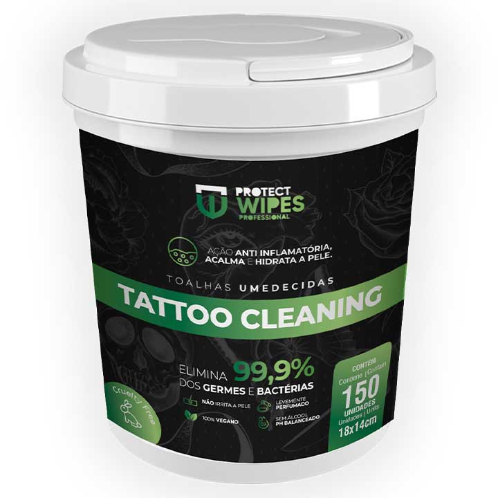 Wipe Outz Cleansing Tattoo Wipes For Tattooing & Tattoo Aftercare Kit 40  Count | eBay